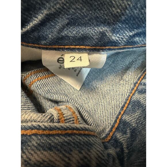 ETICA Skylar Cutoff Denim Shorts - Organic Denim Size 24 - Picture 8 of 8